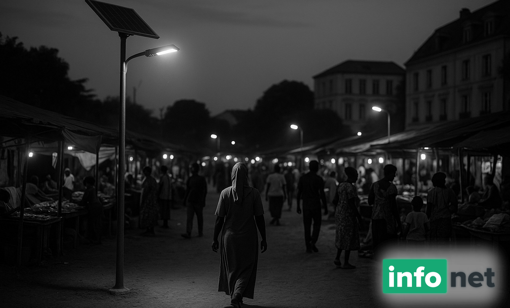 Le Sénégal modernise son éclairage public avec des candélabres solaires