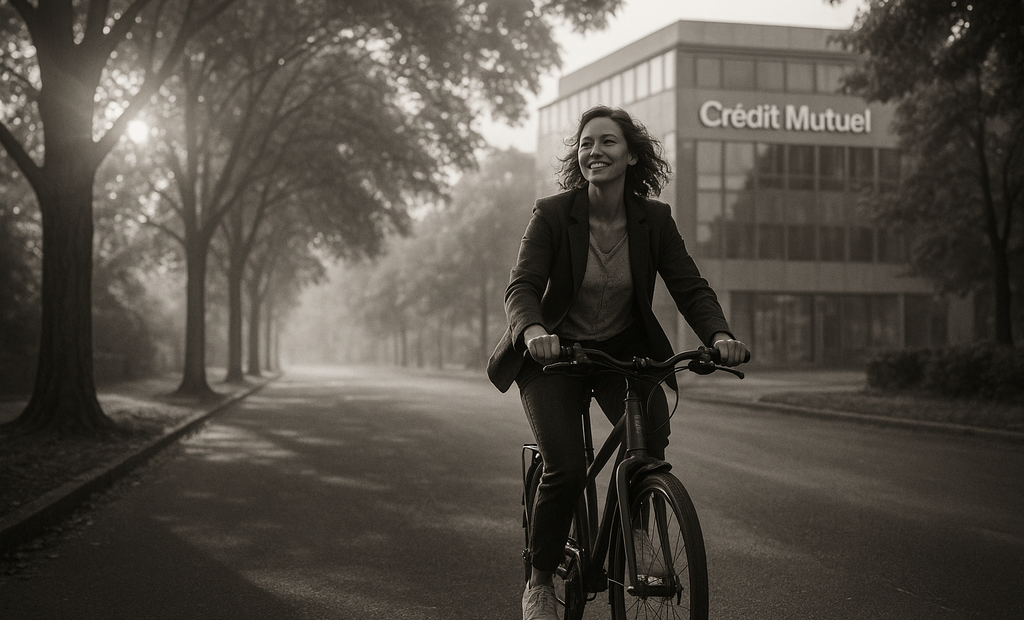 Comment le Crédit Mutuel promeut le vélotaf en région ?