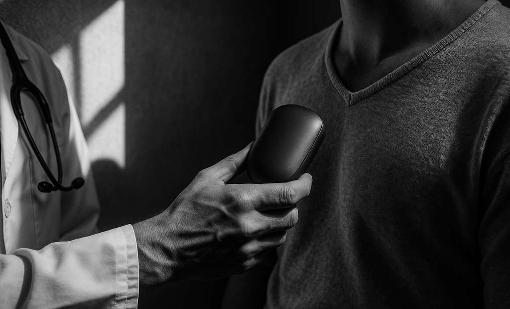 Stéthoscope augmenté sans contact (Levée de 2,5M)